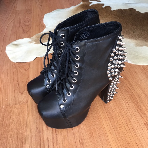 Jeffrey Campbell Spike platform high heels booties - Picture 3 of 10